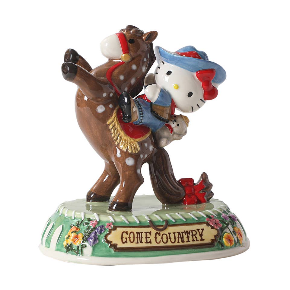 Hello Kitty Giddy Up Figurine
