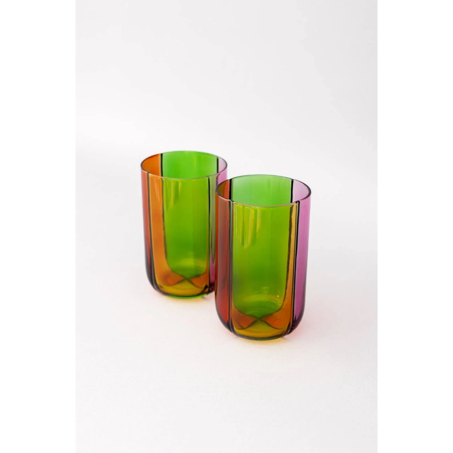 High Ball Glasses - Colorblock - Image 3