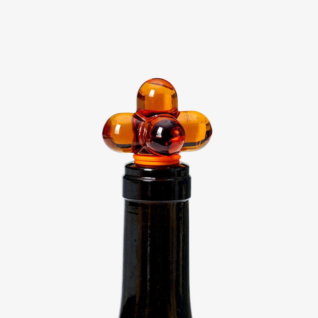 Hobknob Bottle Stopper - Amber - Image 2