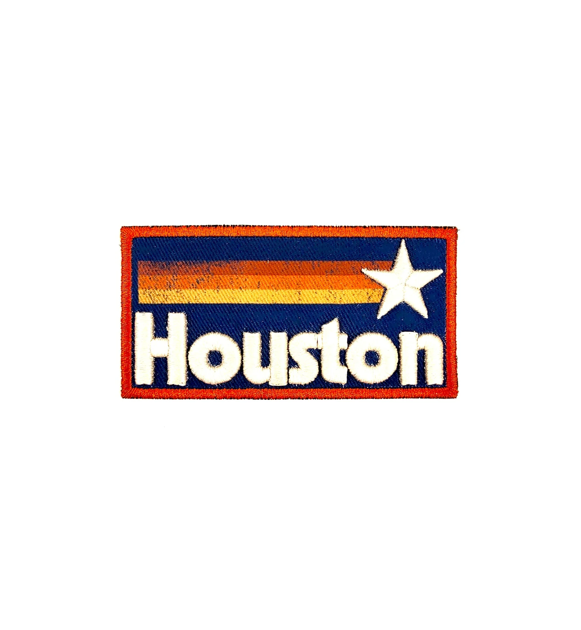 Houston Retro Iron-On Patch