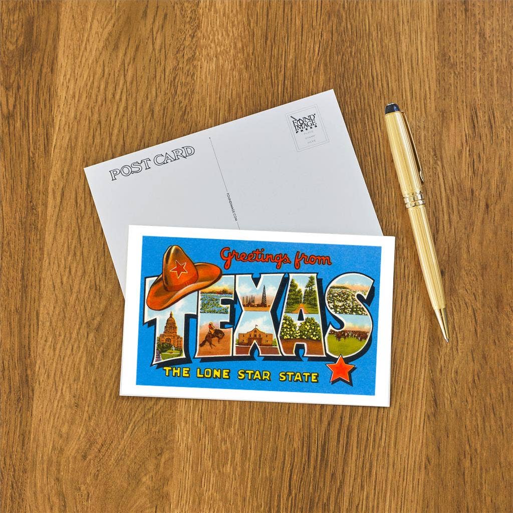 Greetings from Texas Postcard - Image 2