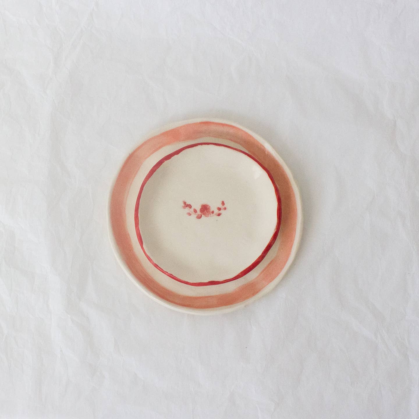 Hyacinth Ring Dish - Raspberry - Image 2