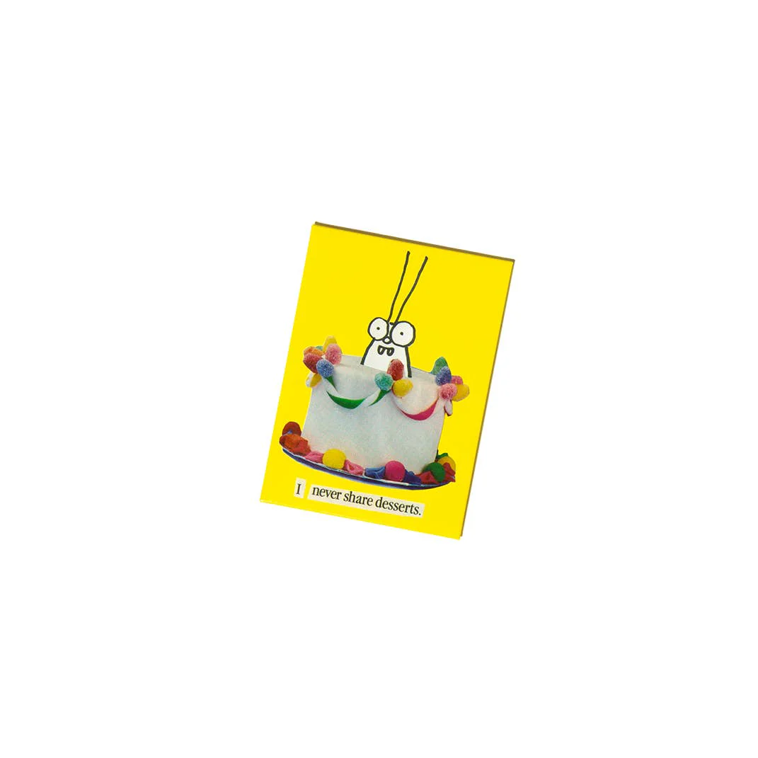 I Never Share Desserts Magnet - Image 2