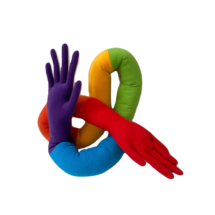 Jazz Hands Hug Pillow