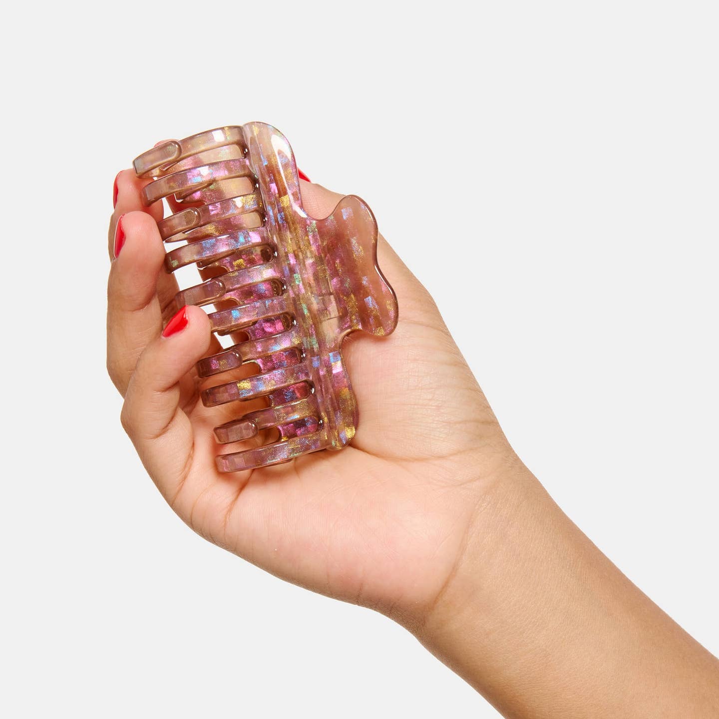 Jojo Claw Small - Small Hazel Sparkle - Image 3