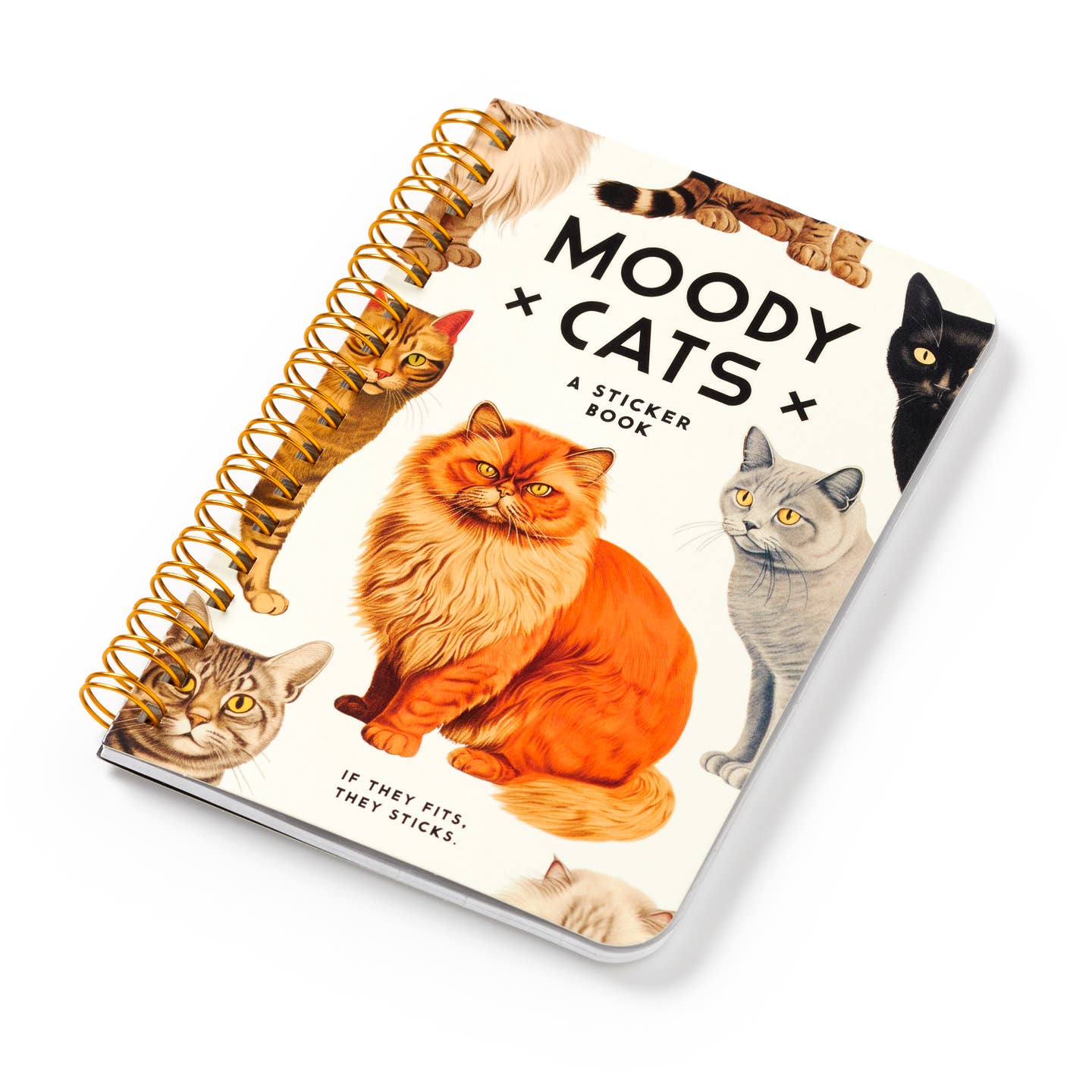 Moody Cats Sticker Book - Image 2