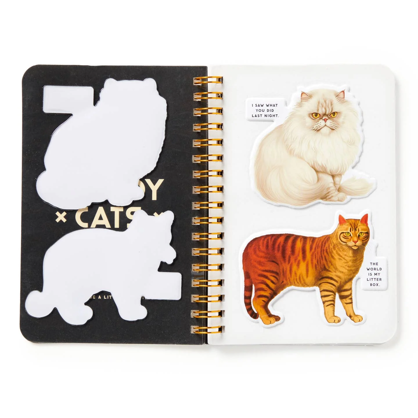 Moody Cats Sticker Book - Image 4