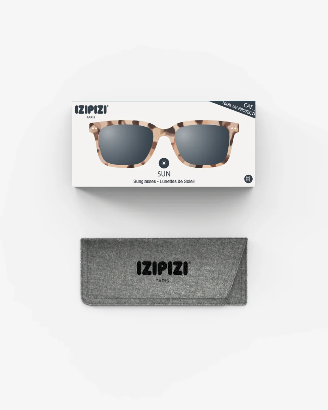 #L Sunglasses - Light Tortoise - Image 5