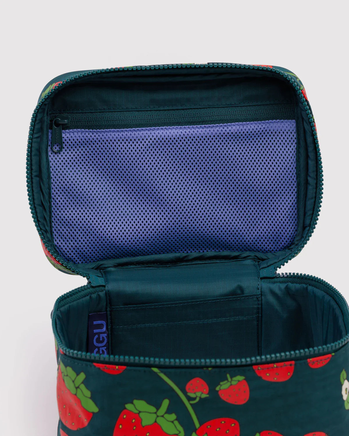 Large Cosmetic Case - Strawberry Blossom - Image 3