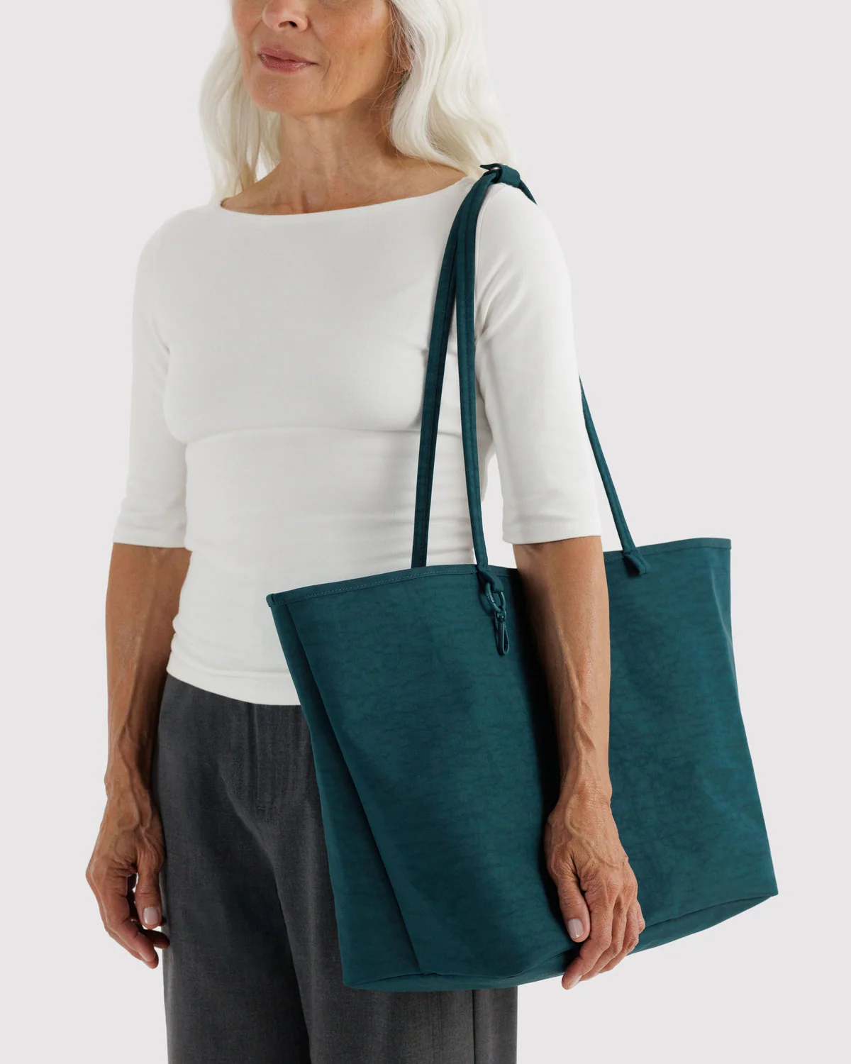 Large Nylon Reversible Tote - Deep Sea Mix - Image 3