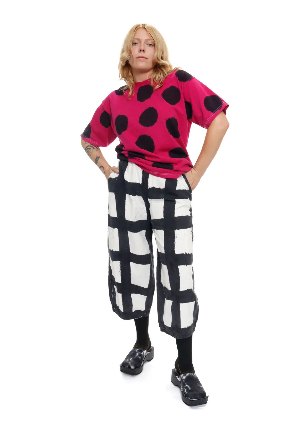 Licorice Check Chef Pant - Image 4