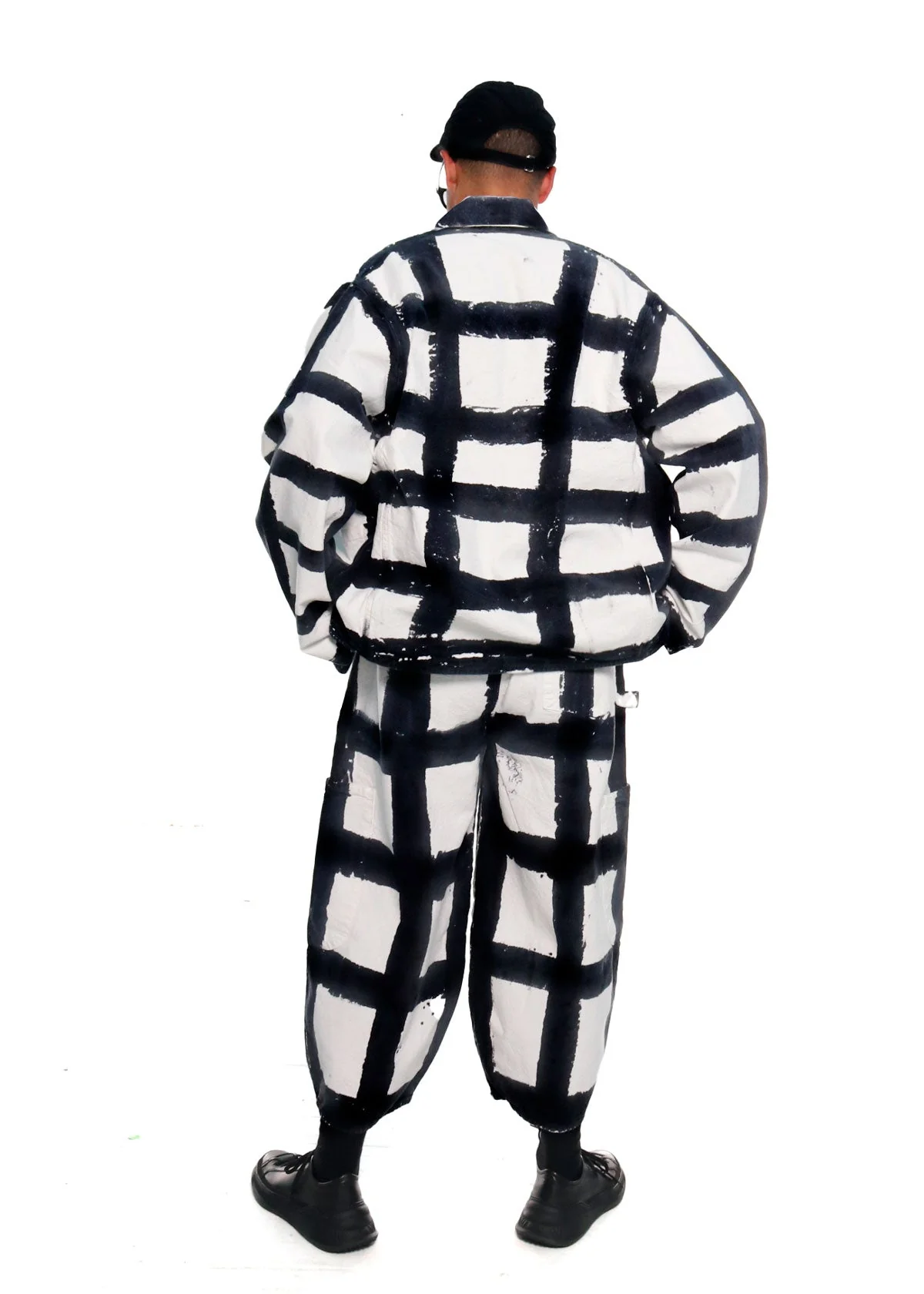 Licorice Check Chef Pant - Image 6