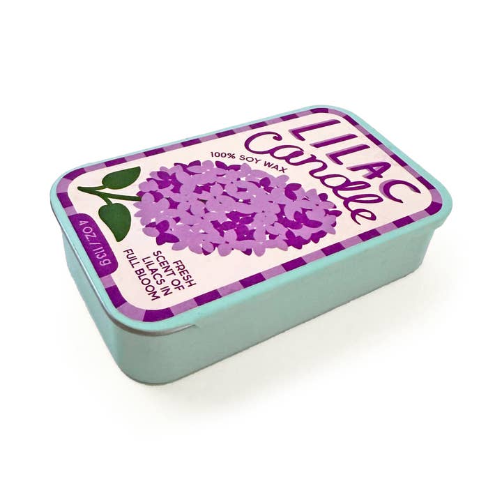 Lilac Candle