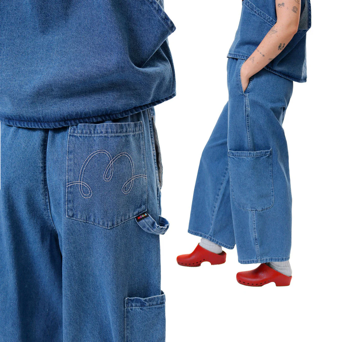 Lite Ranch Denim Chef Pant - Image 4