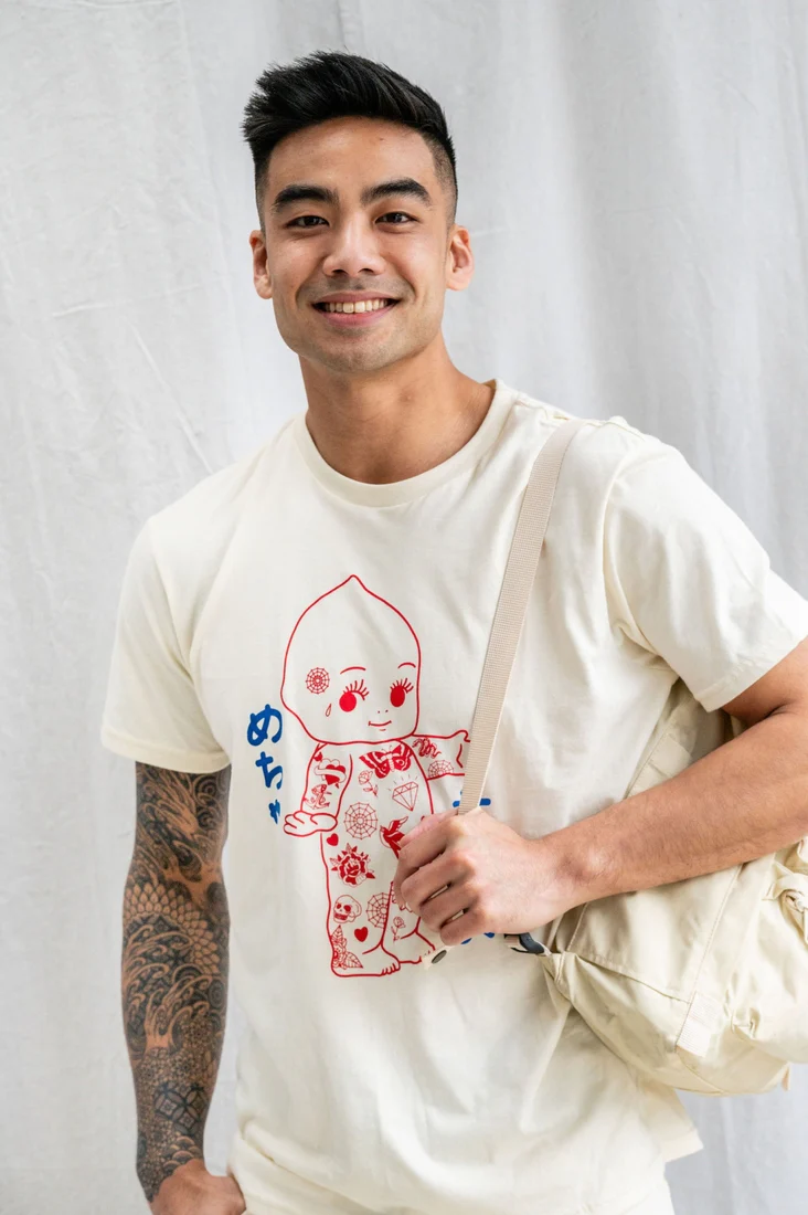 Little Ink Unisex Tee - Cream - Image 4