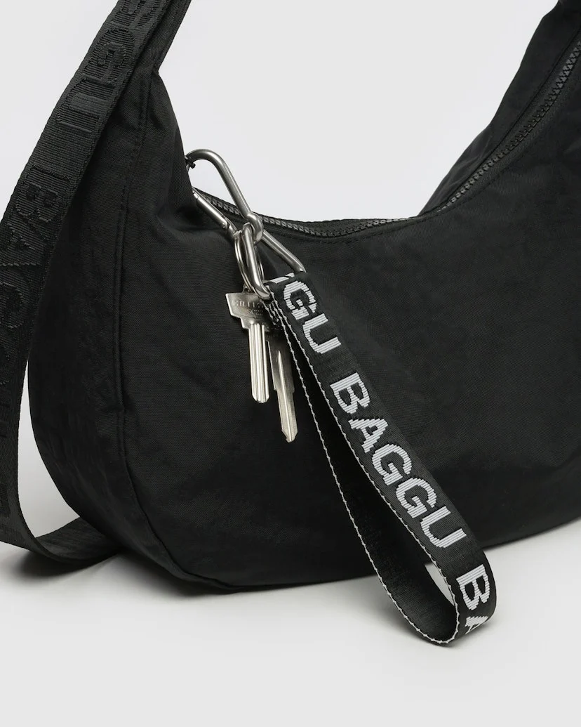 Logo Keychain - Black & White - Image 4