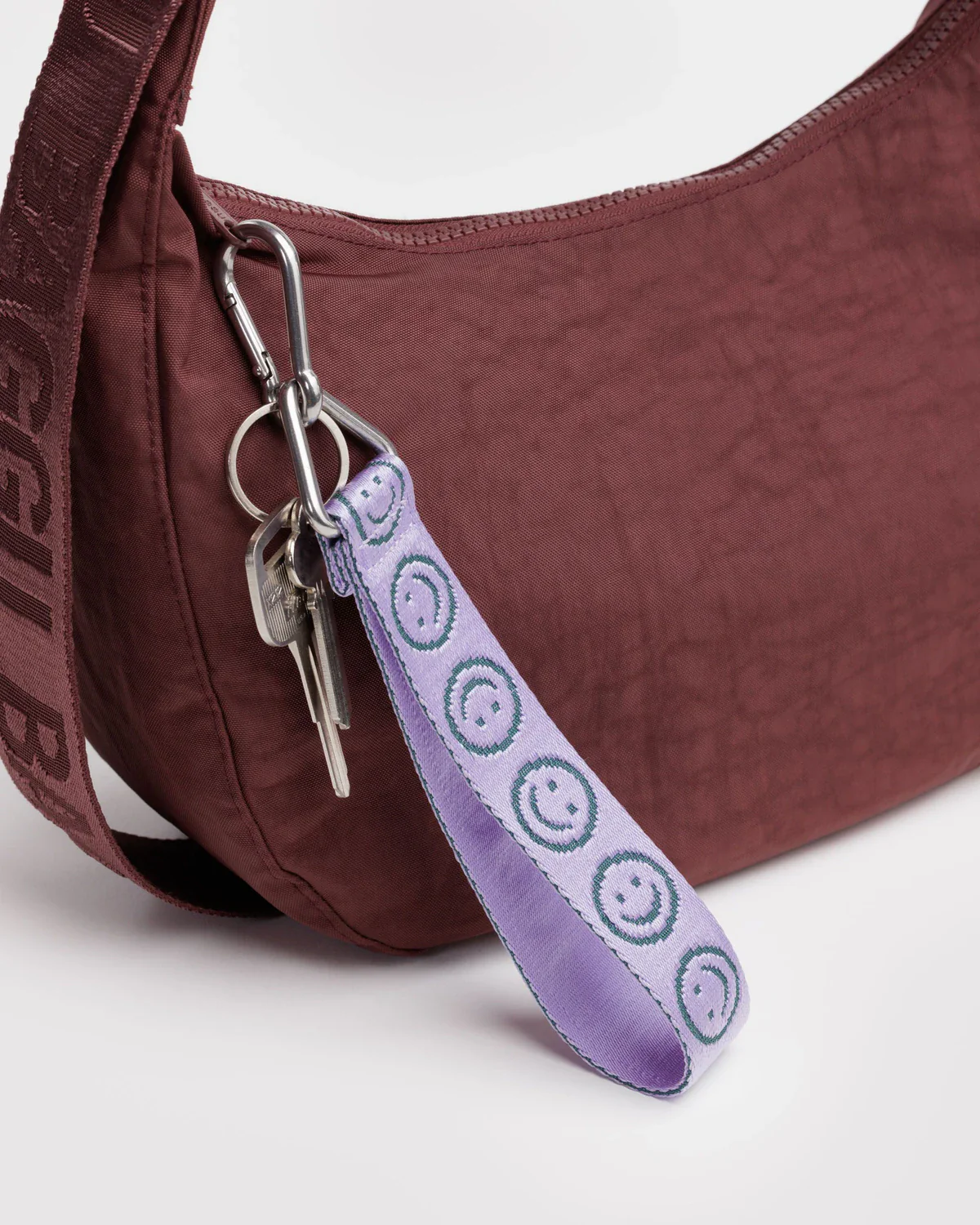 Logo Keychain - Lilac Happy - Image 4