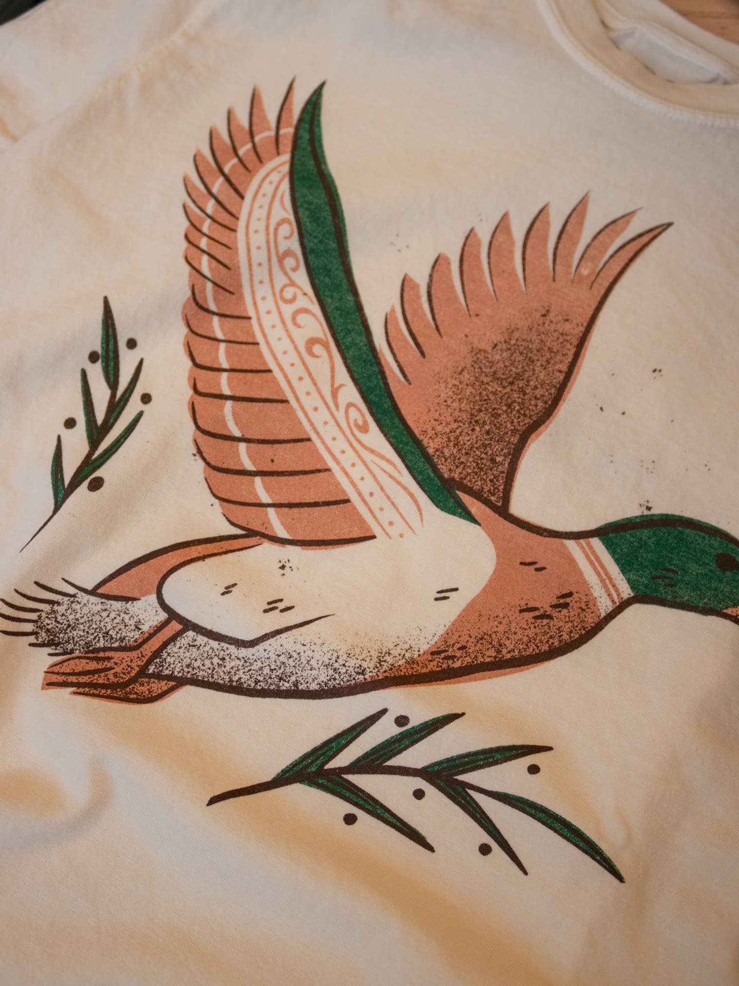 Mallard Duck Western Tee - Image 3