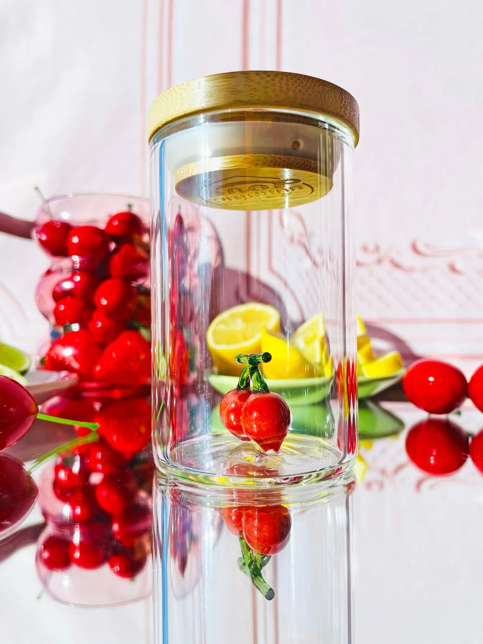 Maraschino Cherry Stash Jar - Image 3