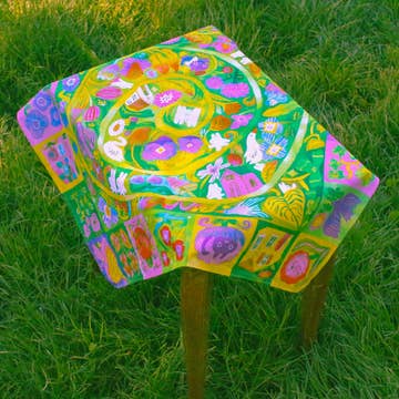 'Meet Me in the Garden' Multi-Use Cloth - Image 4