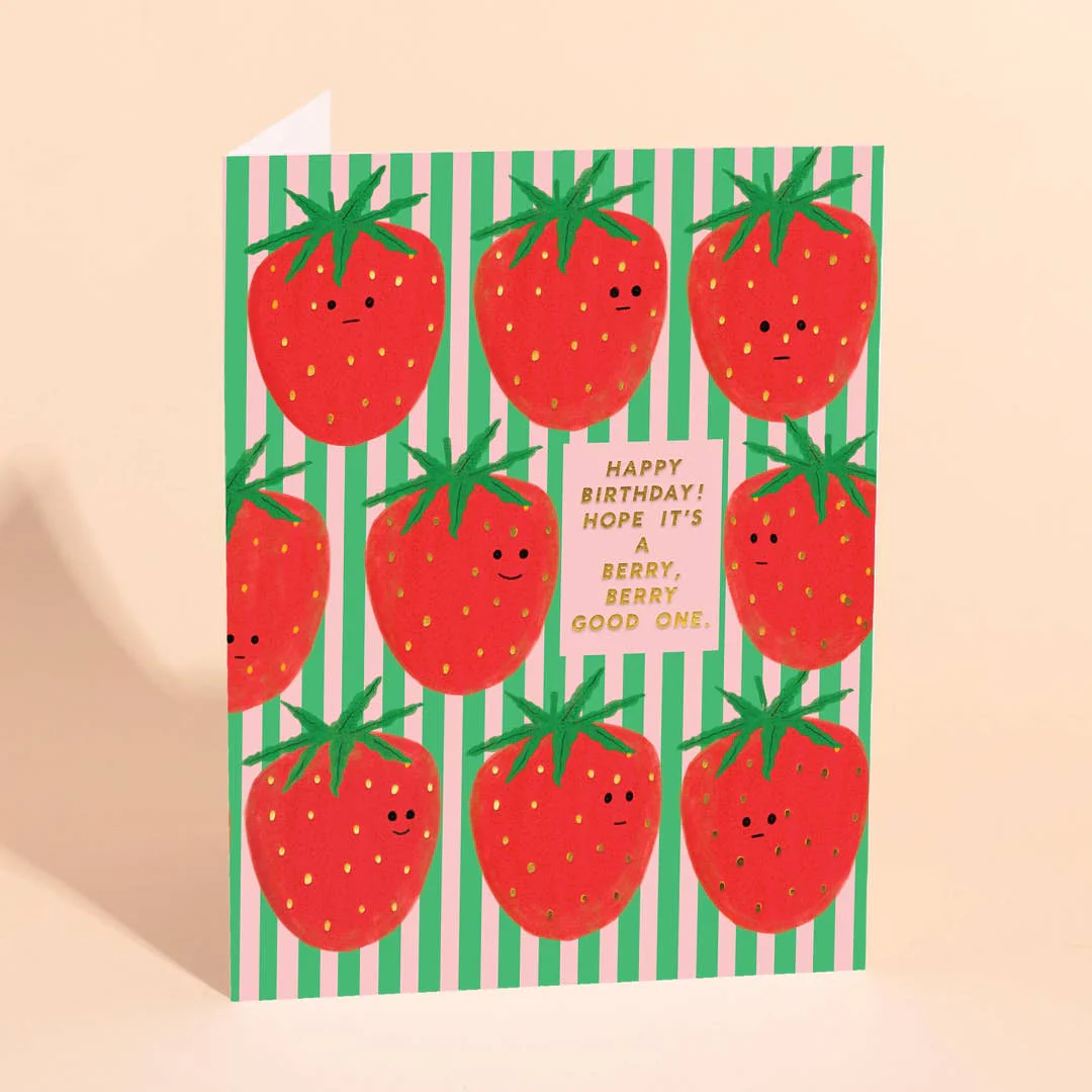 Mega Ichigo Birthday Card