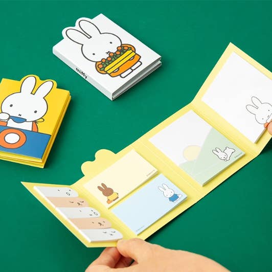 Miffy 4-Fold Sticky Memo Set - Image 2