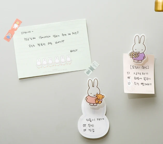 Miffy Deco Acrylic Magnet Clip - Image 2
