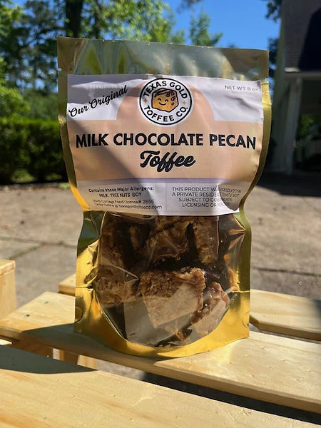 Milk Chocolate Pecan Toffee