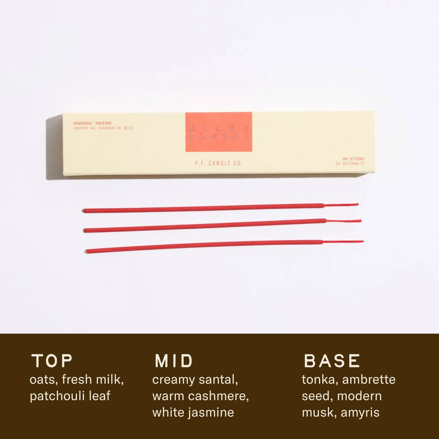 Milky Santal Hi-Fi Incense Sticks - Image 3
