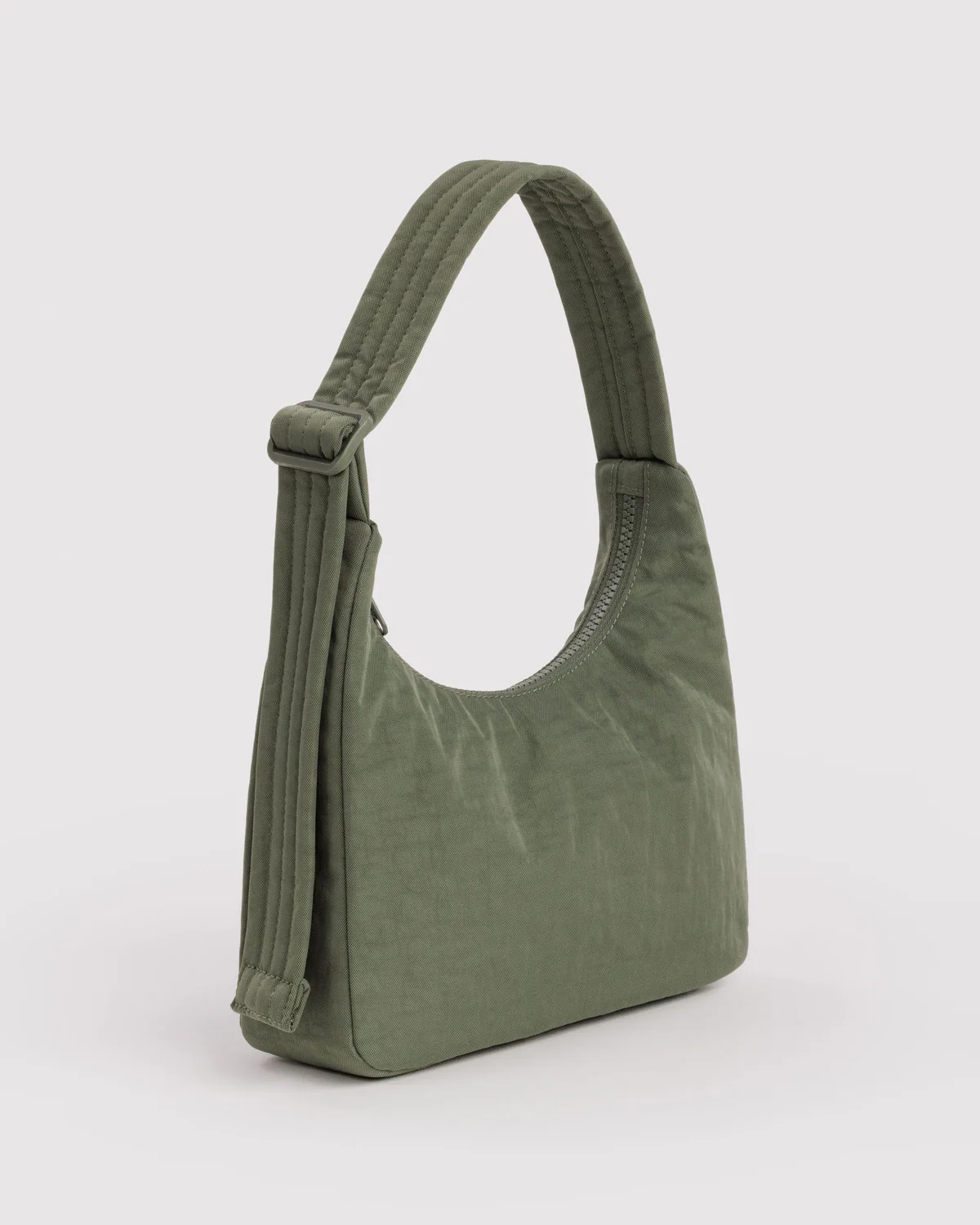 Mini Nylon Shoulder Bag - Caper - Image 3