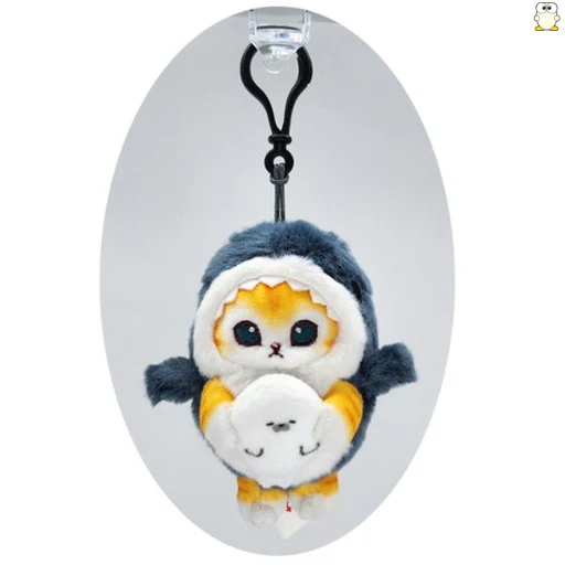 Mofusand Shark Costume Keychain - Image 4