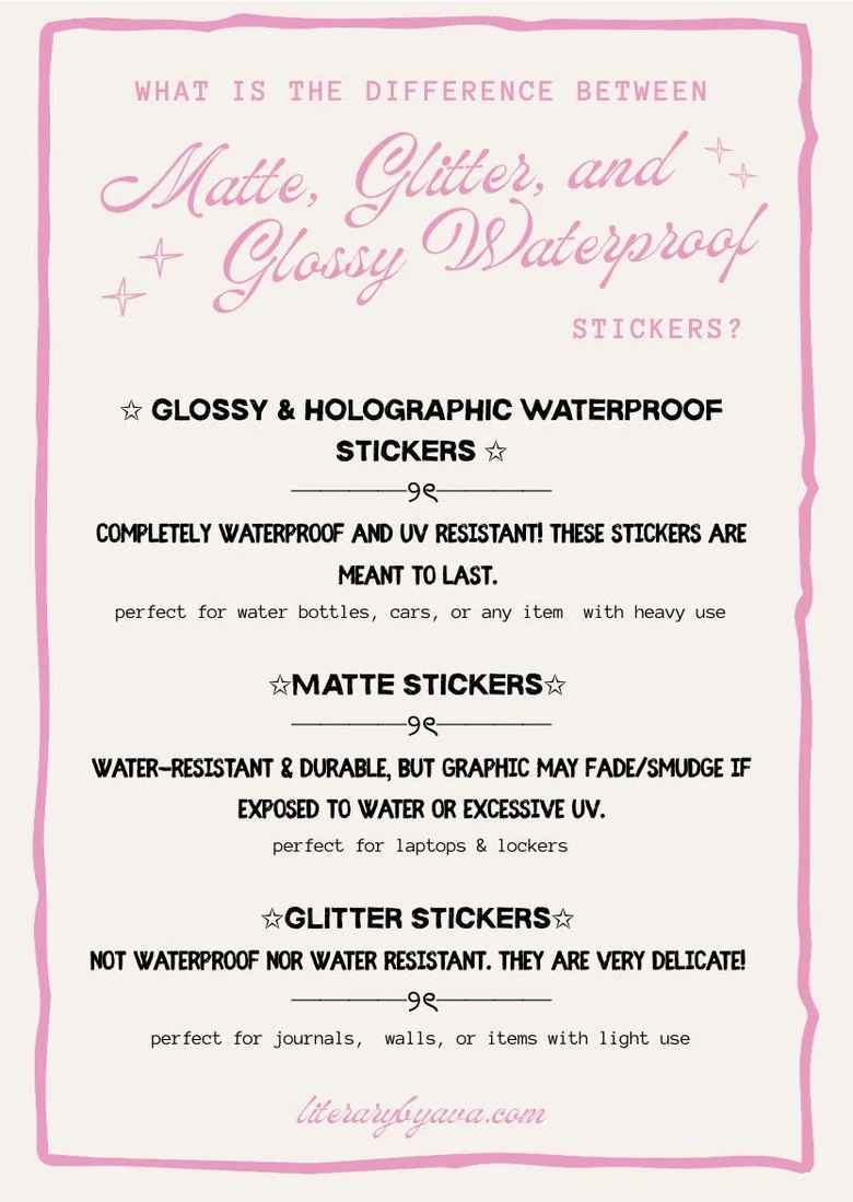 Snoopy/Mitski-Inspired Kiss-Cut Waterproof Sticker - Image 3