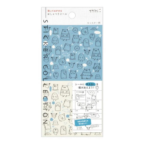 Monsters Sticker Sheet