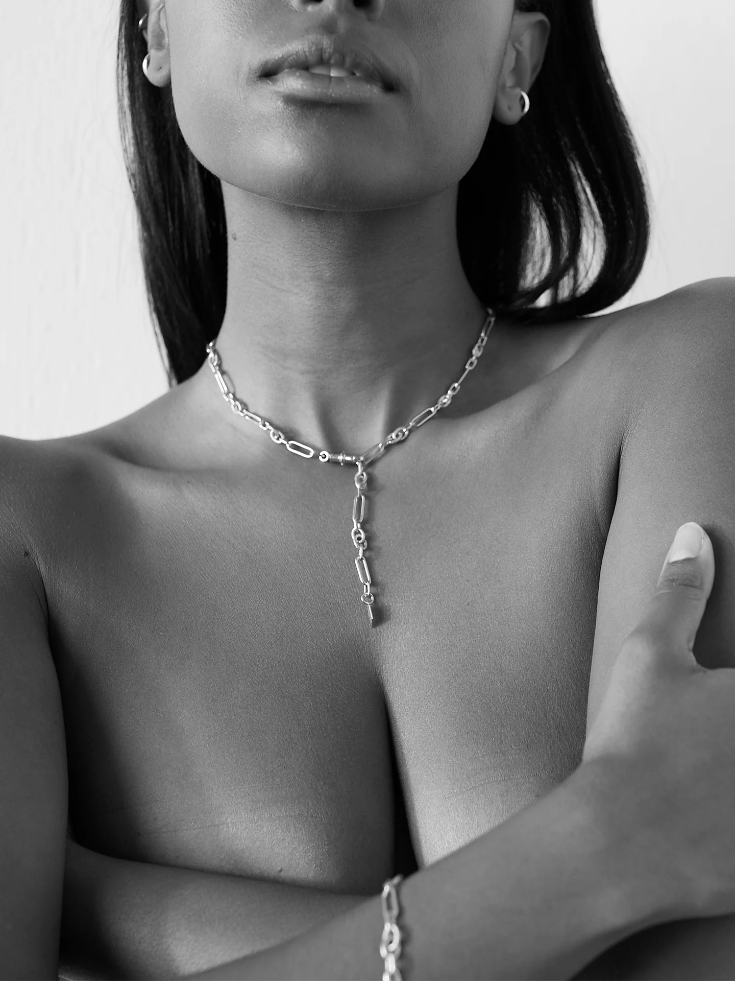 Motley Chain Necklace in Sterling Silver - Image 3