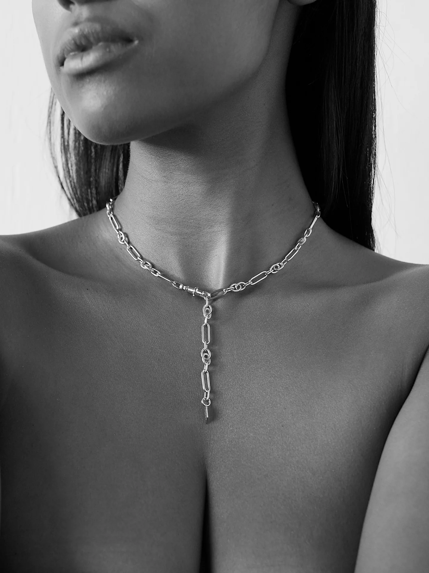 Motley Chain Necklace in Sterling Silver - Image 4