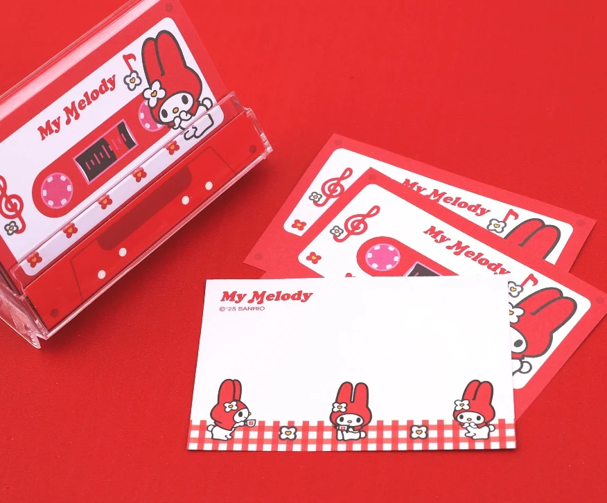 My Melody Cassette Tape Memo Pad - Image 2