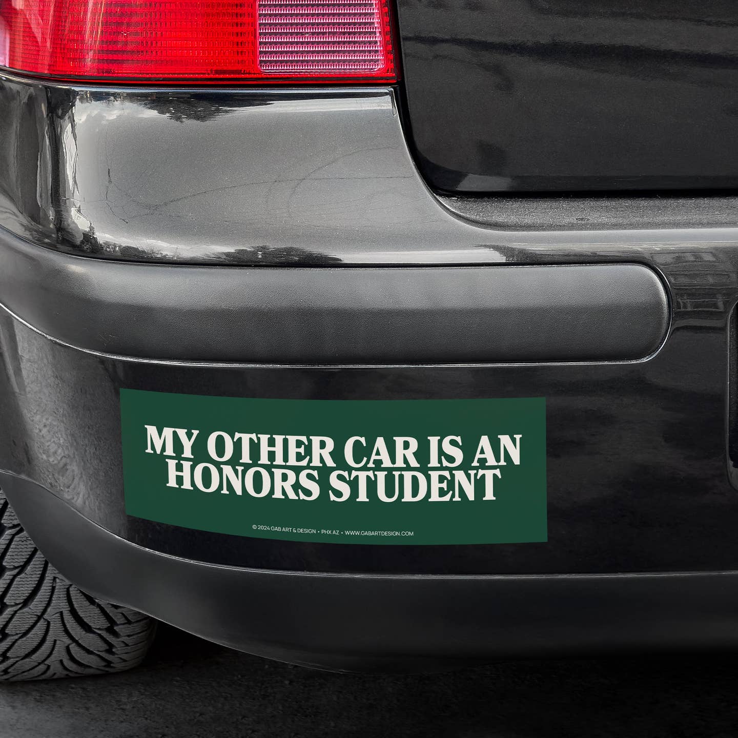 My Other Car Is An Honors Student Bumper Magnet - Image 2