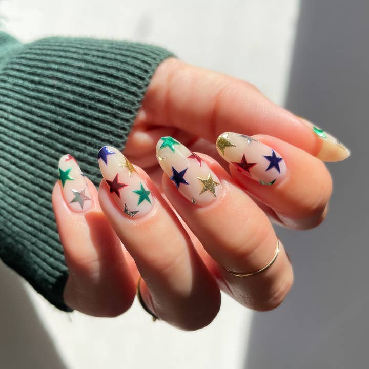 Nail Art Stickers - Baubles - Image 4