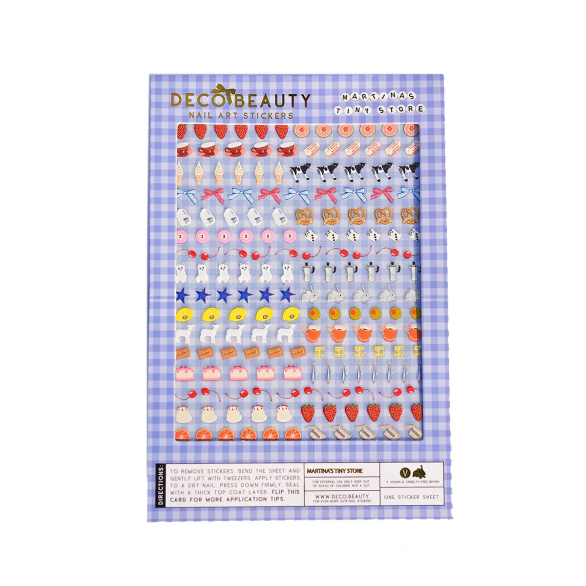 Nail Art Stickers - Martina's Tiny Store X Deco Beauty