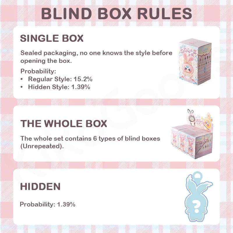 Baby Three - Lily Rabbit Town V2 Series Plush Blind Box - Image 3