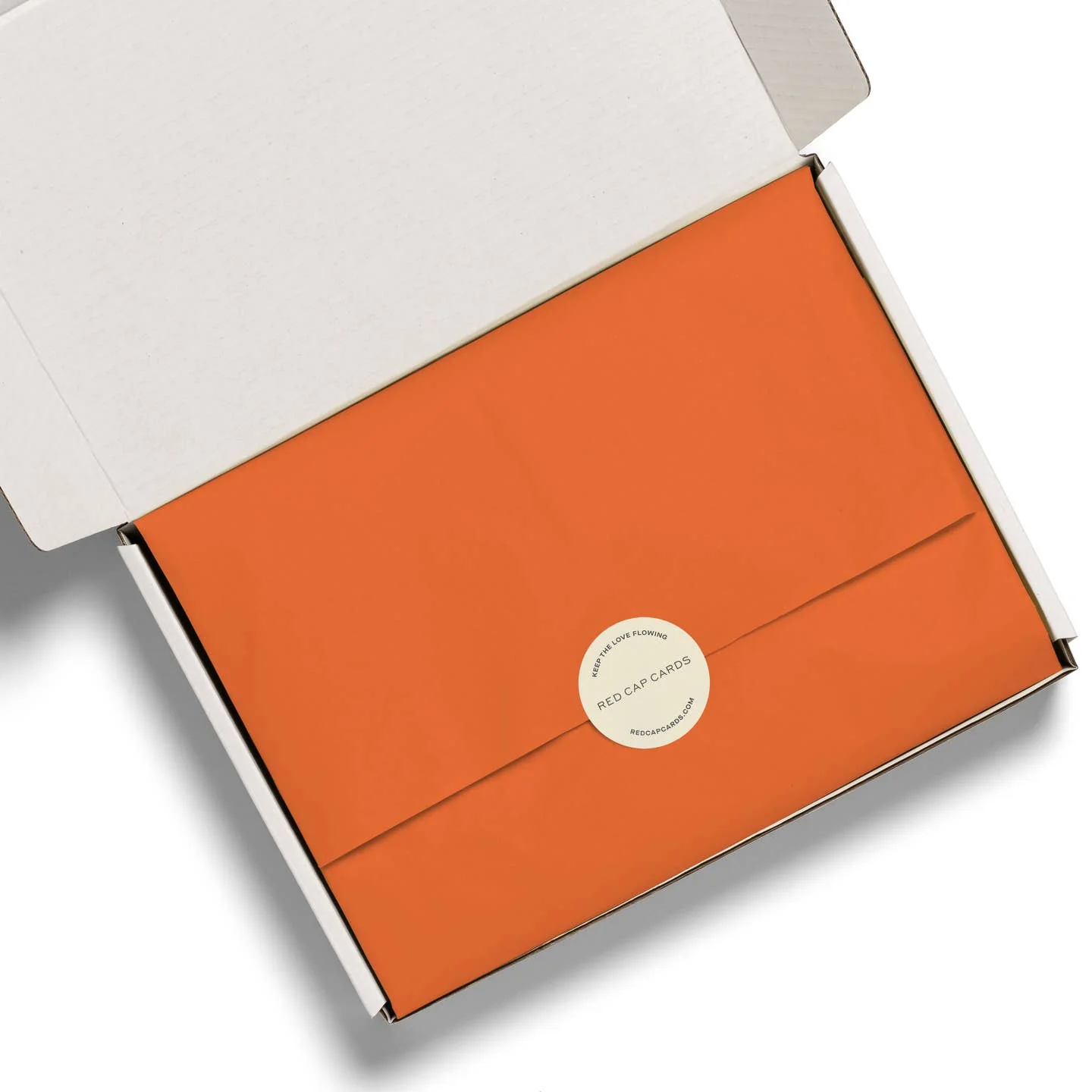 Neon Orange Tissue Paper - Image 2