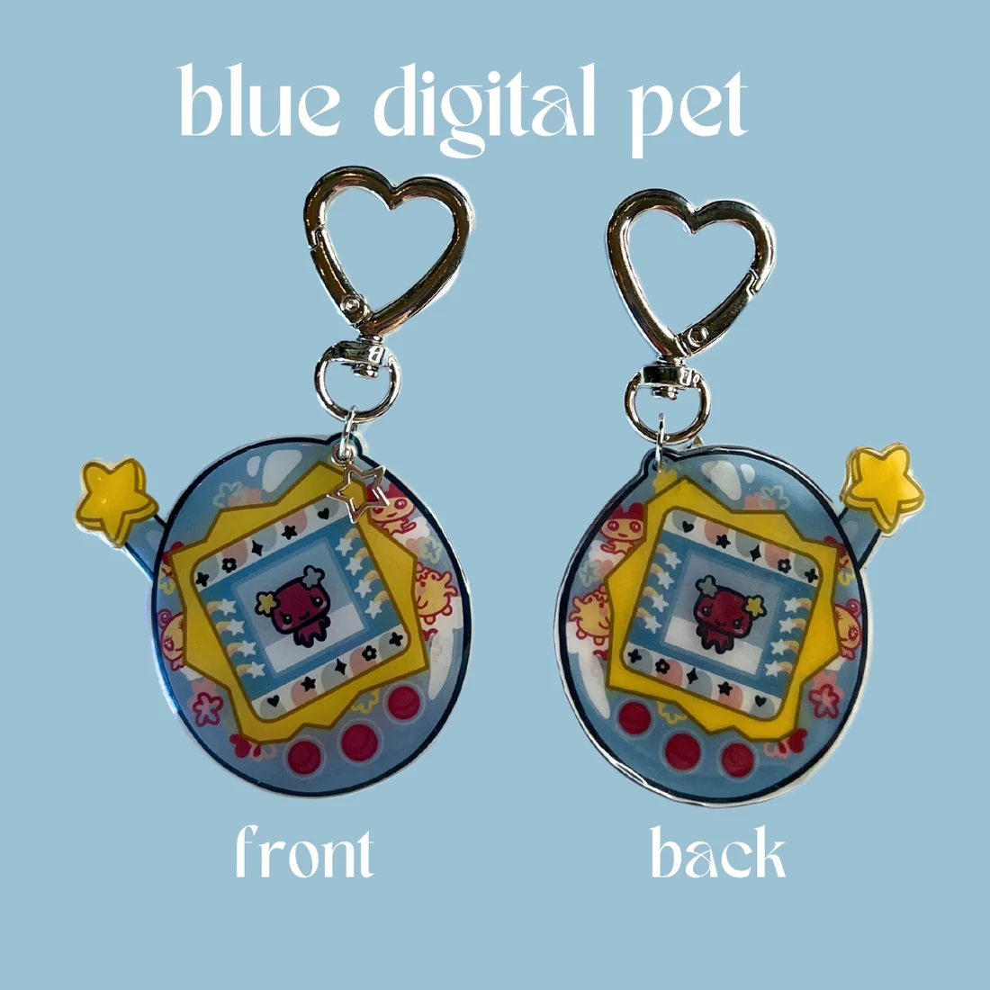 Nostalgic Y2K Charm Keychains - Digi Pets - Image 2
