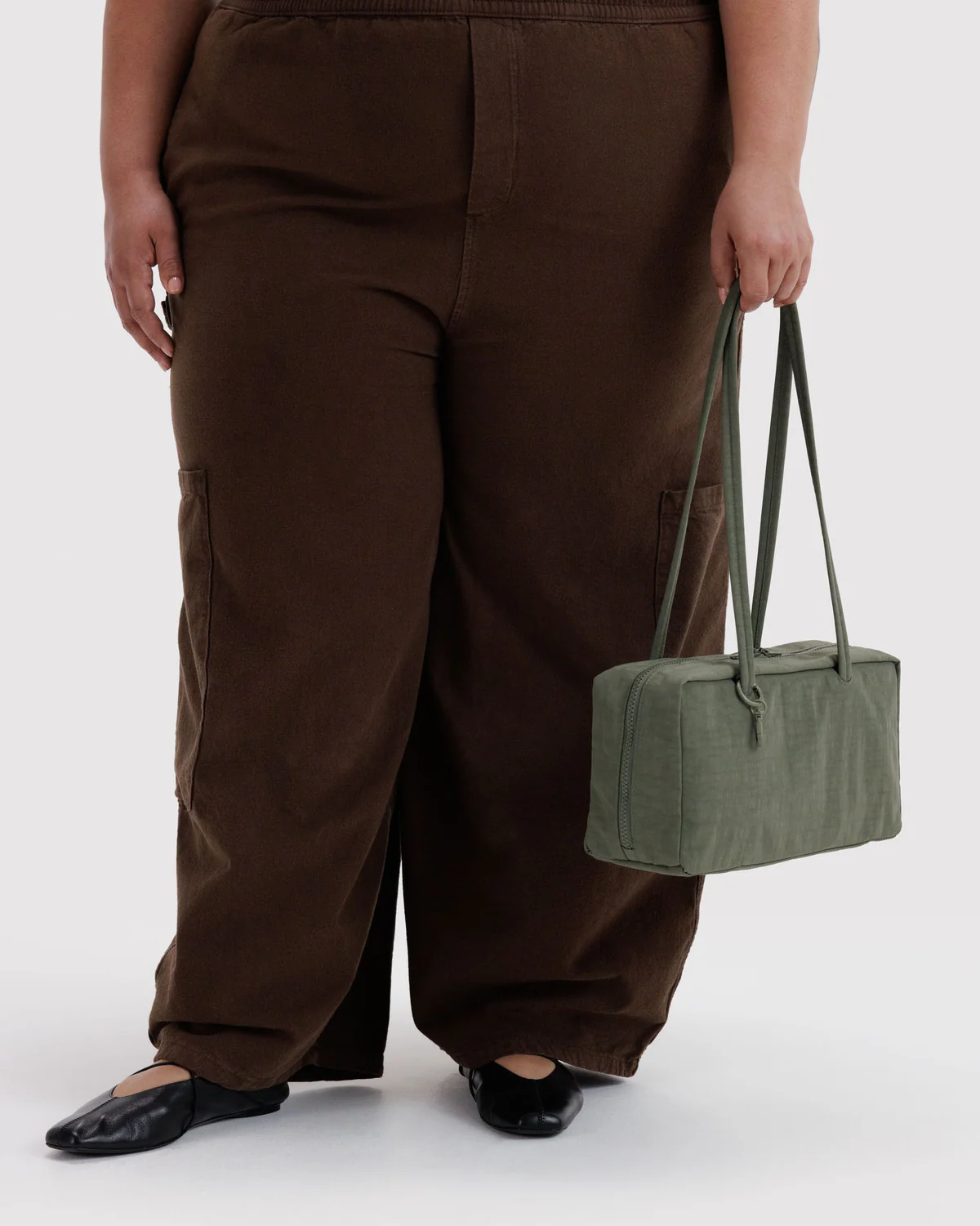 Nylon Bowler Bag - Caper - Image 3