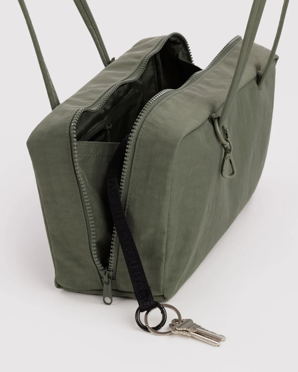 Nylon Bowler Bag - Caper - Image 4