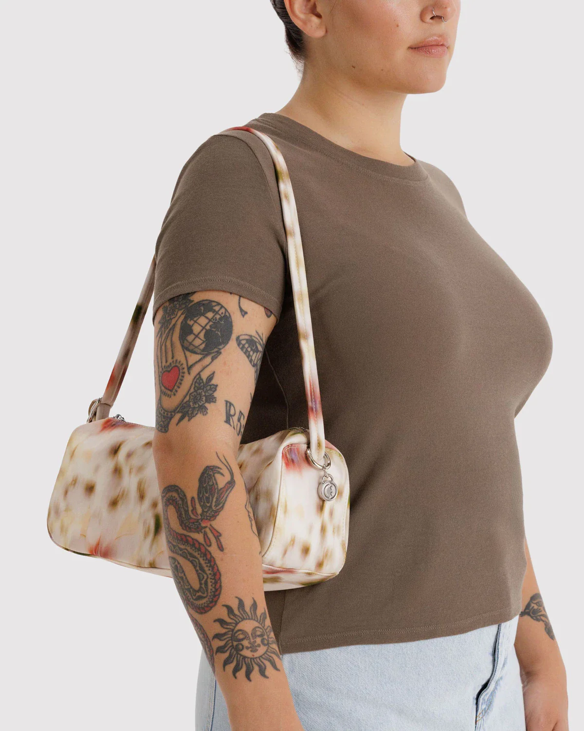 Nylon Loaf Bag - Abstract Floral - Image 2