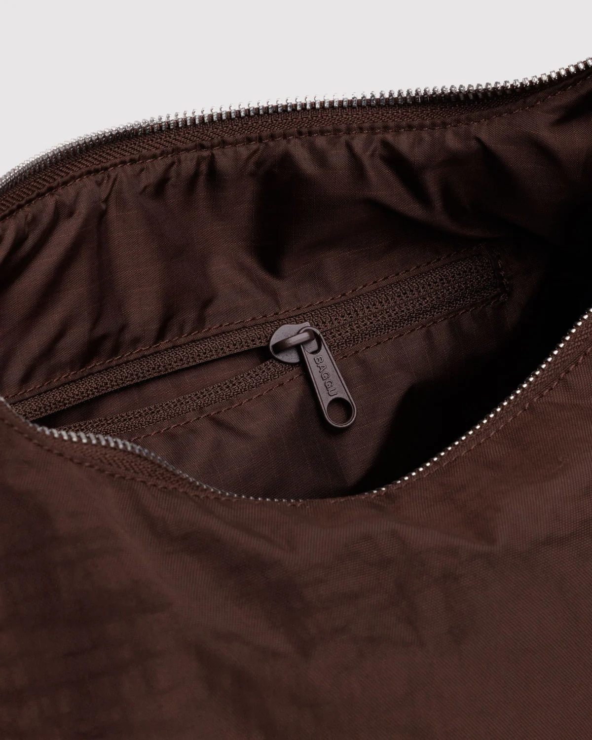 Nylon Meringue Bag - Coffee - Image 4
