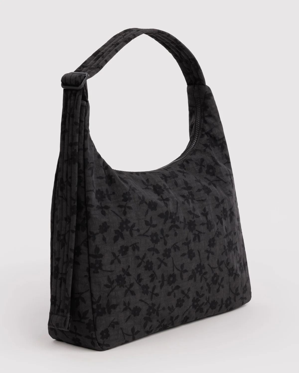 Nylon Shoulder Bag - Charcoal Ditsy Floral - Image 3