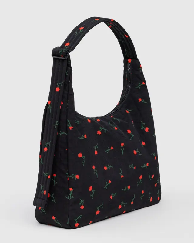 Nylon Shoulder Bag - Painted Wildflower - Image 3