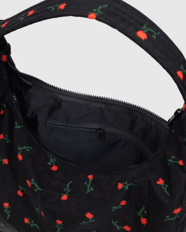 Nylon Shoulder Bag - Painted Wildflower - Image 4