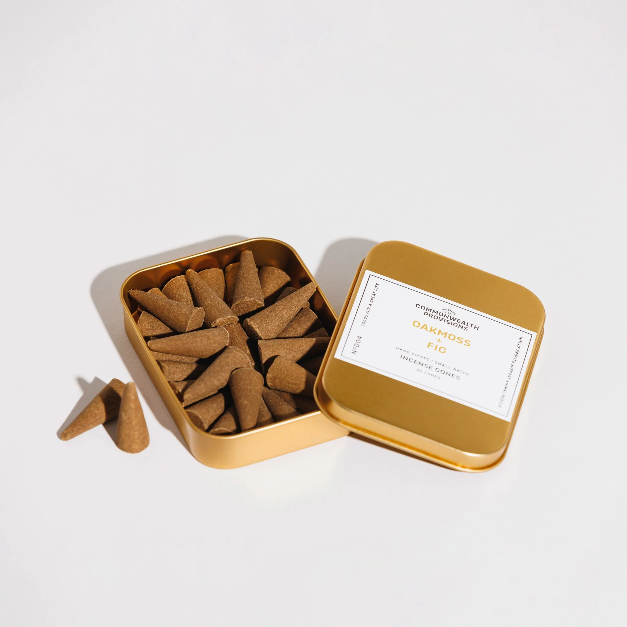 Oakmoss + Fig Incense Cones - Image 2